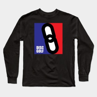 Disc Golf - Two Chains Long Sleeve T-Shirt